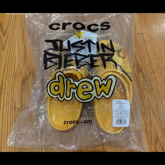 CROCS X JUSTIN BIEBER AUTHENTIC SIZES MEN 5,6,7,8 - Picture 7 of 9
